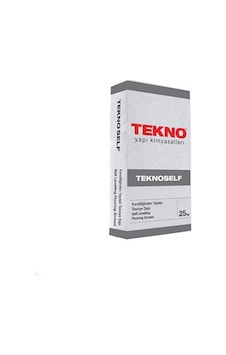 Teknoself Kendiliğinden Yayılan Tesviye Şapı - 25 Kg Teknoself Kendiliğinden Yayılan Tesviye Şapı - 25 Kg