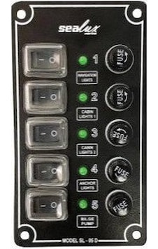 5 ANAHTARLI İZOLELİ DİKEY SWITCH PANEL Tekne & Yacht - Yat 5 ANAHTARLI İZOLELİ DİKEY SWITCH PANEL Tekne & Yacht - Yat