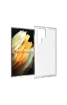 Galaxy S22 Ultra Kılıf Zore Süper Silikon Kapak Renksiz Galaxy S22 Ultra Kılıf Zore Süper Silikon Kapak Renksiz