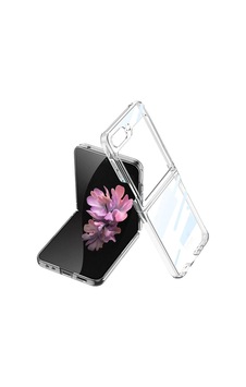 Galaxy Uyumlu Z Flip 6 Kılıf Zore Full Camlı Kıpta Kapak Şeffaf Galaxy Uyumlu Z Flip 6 Kılıf Zore Full Camlı Kıpta Kapak Şeffaf