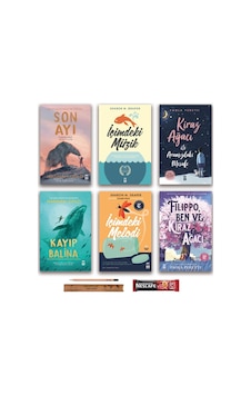 Genç Timaş Son Ayı - Kayıp Balina - İçimdeki Müzik - İçimdeki Melodi - Filippo Ben ve Kiraz Ağacı Set 6 Kitap