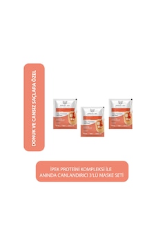Ashley Joy Donuk Ve Cansız Saçlara Özel Canlandırıcı Saç Maskesi 30 ML 3 Adet Avantajlı Set Ashley Joy Donuk Ve Cansız Saçlara Özel Canlandırıcı Saç Maskesi 30 ML 3 Adet Avantajlı Set