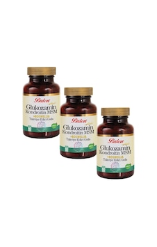 Balen Glukozamin Kondroitin Msm Boswellia 1200 MG 60 Tablet 3 Adet Balen Glukozamin Kondroitin Msm Boswellia 1200 MG 60 Tablet 3 Adet