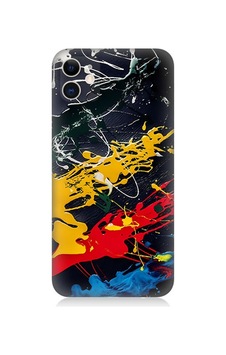 Apple Uyumlu iPhone 11 Silikon Kılıf Renkli Boya Darbeleri Apple Uyumlu iPhone 11 Silikon Kılıf Renkli Boya Darbeleri
