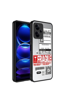 Xiaomi Redmi Note 12 5g Kılıf Aynalı Desenli Kamera Korumalı Parlak Zore Mirror Kapak Fragile Xiaomi Redmi Note 12 5g Kılıf Aynalı Desenli Kamera Korumalı Parlak Zore Mirror Kapak Fragile