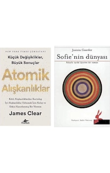 Atomık Alıskanlıklar + Sofıe" Nın Dunyası 2 Set Atomık Alıskanlıklar + Sofıe" Nın Dunyası 2 Set