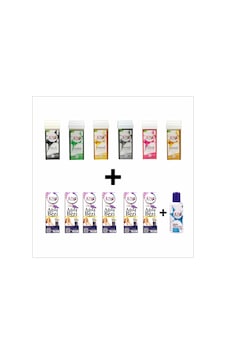 Joy Wax 6'lı Kartuş Ağda , 6'lı 2 M Bez, 125 ML Yağ Joy Wax 6'lı Kartuş Ağda , 6'lı 2 M Bez, 125 ML Yağ