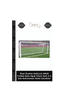 Özel Üretim Hattrıck Sn20 Futbol Kale Agı& Filesi Seti 2.5 Mm Antrenman Saha Çocuklar Belirtilmemiş Özel Üretim Hattrıck Sn20 Futbol Kale Agı& Filesi Seti 2.5 Mm Antrenman Saha Çocuklar Belirtilmemiş