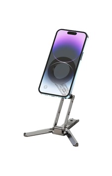 Jmary Ms-96 Ayarlanabilir Katlanabilir 360 Derece Dönebilen Magnetik Telefon Standı Siyah