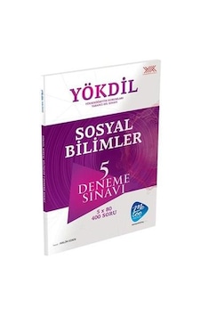 YÖKDİL Sosyal Bilimleri 5 Deneme Sınavı- Murat Yayınları