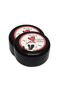 Hintohu Nipple Nibblers Tingle Balm Strawberry Flavored 50ml Çilekli Göğüs Bakım Kremi 2 Adet Hintohu Nipple Nibblers Tingle Balm Strawberry Flavored 50ml Çilekli Göğüs Bakım Kremi 2 Adet