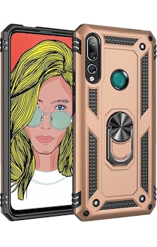 Huawei Y9 Prime 2019 Kılıf Tank Zırh Yüzüklü Mıknatıslı Standlı Kapak Vega Huawei Y9 Prime 2019 Kılıf Tank Zırh Yüzüklü Mıknatıslı Standlı Kapak Vega