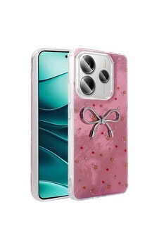 Xiaomi Redmi Note 14 5g Kılıf Kamera Korumalı Figürlü Zore Ponti Silikon Kapak Açık Pembe Xiaomi Redmi Note 14 5g Kılıf Kamera Korumalı Figürlü Zore Ponti Silikon Kapak Açık Pembe