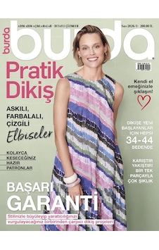 Burda Dergi Pratik Dikiş 2026/01 Burda Dergi Pratik Dikiş 2026/01