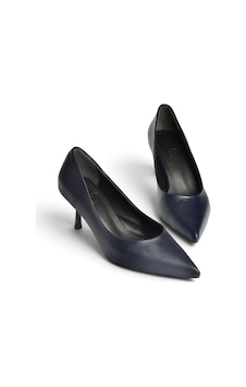 Fox Shoes Z676070009 Lacivert İnce Topuklu Kadın Stiletto Ayakkabı Fox Shoes Z676070009 Lacivert İnce Topuklu Kadın Stiletto Ayakkabı