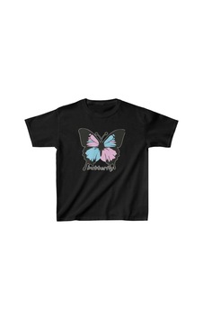 Freedom Store Çocuk Unisex Baskılı T-shirt - Siyah