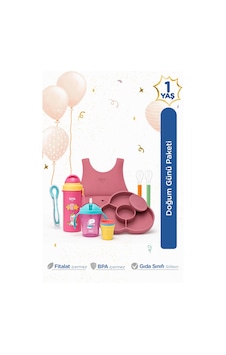 Wee Baby 1 Yaş Kız Doğum Günü Paketi Pembe