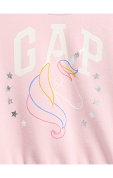 Gap V-frch Fam Logo Crew Fa26 Çocuk Pembe Sweatshırt 907212001 Gap V-frch Fam Logo Crew Fa26 Çocuk Pembe Sweatshırt 907212001