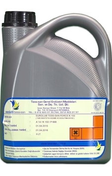 Eurolub Force K-102 Yarı Sentetik Bor Yağ 3 L Eurolub Force K-102 Yarı Sentetik Bor Yağ 3 L