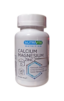 Nutrivita Nutrition Calcium Mağnesium Zinc Vitamin D 01 2024. Nutrivita Nutrition Calcium Mağnesium Zinc Vitamin D 01 2024.