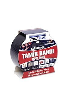 Duct Tape Tamir Bı 50 Mm 25 Metre Siyah