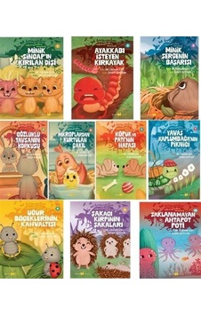 Hayvanlar Aleminden Masallar Seti 10 Kitap / Yasemin Katı Hayvanlar Aleminden Masallar Seti 10 Kitap / Yasemin Katı