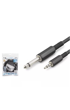 3 Metre Trs 6.5 Mm Jack To Aux 3.5 Mm Jak Enstrüman Gitar Kablo