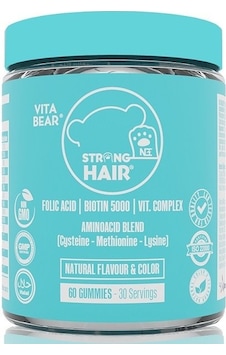 Vita Bear Strong Hair Biotin İçeren Gummy 60 Adet Vita Bear Strong Hair Biotin İçeren Gummy 60 Adet