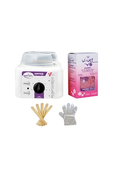 Depi Roll Jupiter Ağda Makinesi + Vi-Vet Granül Pudralı Ağda 250 G + Spatula + Eldiven Depi Roll Jupiter Ağda Makinesi + Vi-Vet Granül Pudralı Ağda 250 G + Spatula + Eldiven