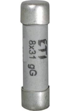 Eti Ch8gg-20a ,8x31mm 20a Gg/yavaş Kartuş Sigorta Eti Ch8gg-20a ,8x31mm 20a Gg/yavaş Kartuş Sigorta