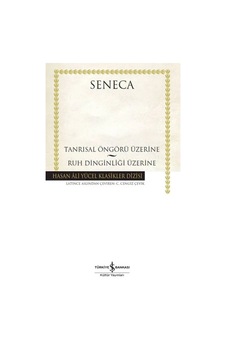 Tanrısal Öngörü Üzerine - Ruh Dinginliği Üzerine - Hasan Ali Yücel Klasikleri Tanrısal Öngörü Üzerine - Ruh Dinginliği Üzerine - Hasan Ali Yücel Klasikleri