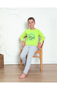 Donex Erkek Çocuk Uzun Kollu Pijama Takımı 502 001