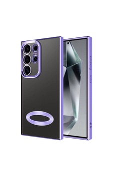 Galaxy S24 Ultra Kılıf Kamera Korumalı Logo Gösteren Zore Omega Kapak Lila Galaxy S24 Ultra Kılıf Kamera Korumalı Logo Gösteren Zore Omega Kapak Lila