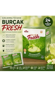 24 Lü Elma Aromalı Toz İçecek 10 Gr C Vitaminli Soğuk İçecek Tozu Diğer 24 Lü Elma Aromalı Toz İçecek 10 Gr C Vitaminli Soğuk İçecek Tozu Diğer