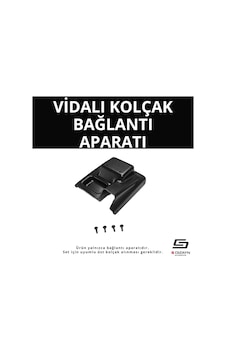 S-dizayn Vw Caddy 3 Abs Vidalı Kol Dayama Kolçak Alt Adaptör 2004-2015 A+kalite