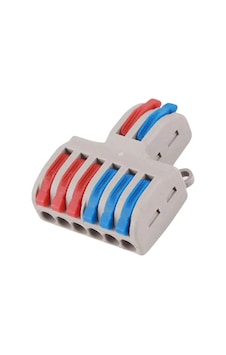 Ic-272a 2 Giriş 6 Çıkış Vidasız Mandallı Buat Klemensi Ch-623 Ic-272a 2 Giriş 6 Çıkış Vidasız Mandallı Buat Klemensi Ch-623