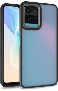 Vivo Y32 Kılıf Zore Flora Kapak Siyah Vivo Y32 Kılıf Zore Flora Kapak Siyah