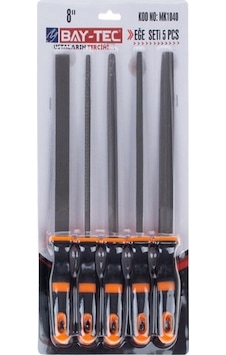 Baytec Eğe Seti 5 Parça 8x Mk1040 0763 Baytec Eğe Seti 5 Parça 8x Mk1040 0763
