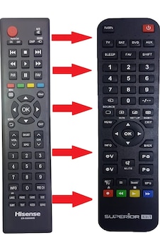 Hisense Er-22654Hs-32940A Lcd Led Plazma Smart Tv Kumandası Hisense Er-22654Hs-32940A Lcd Led Plazma Smart Tv Kumandası