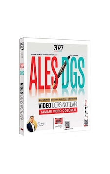 Yargı 2027 Ales Dgs Matematik Sayısal Mantık Geometri Video Ders Notları - Deniz Atalay Yargı 2027 Ales Dgs Matematik Sayısal Mantık Geometri Video Ders Notları - Deniz Atalay