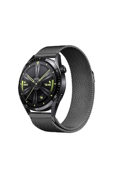 Huawei Watch Gt2 46mm İle Uyumlu Kordon 22mm Metal Hasır İşlemeli Kordon Huawei Watch Gt2 46mm İle Uyumlu Kordon 22mm Metal Hasır İşlemeli Kordon