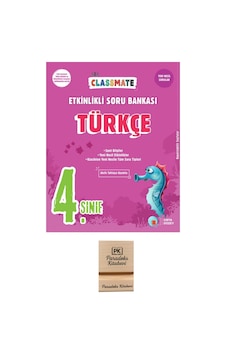 Okyanus Yayınları 4. Sınıf Classmate Türkçe Etkinlikli Soru Bankası + Telefon Standı Okyanus Yayınları 4. Sınıf Classmate Türkçe Etkinlikli Soru Bankası + Telefon Standı
