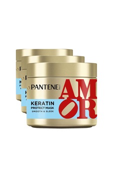 Pantene Amor Edition Pro-v Keratin Koruması Saç Bakım Maskesi 300 Mililitre 3 Paketi Pantene Amor Edition Pro-v Keratin Koruması Saç Bakım Maskesi 300 Mililitre 3 Paketi