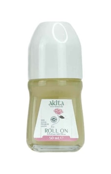 Akita % 100 Doğal Gül Roll-On Deodorant 50 ML