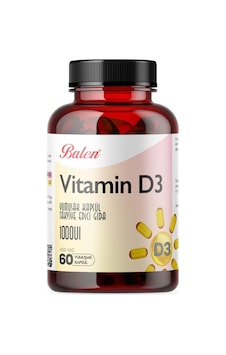 Balen Vitamin D3 450 Mg 60 Kapsül Balen Vitamin D3 450 Mg 60 Kapsül