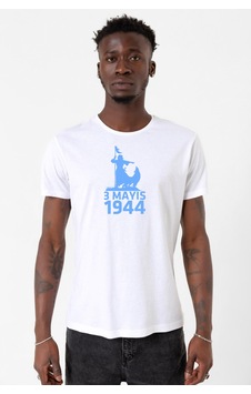 3 Mayıs Türkçülük Günü Beyaz Erkek Bisikletyaka Tshirt 001 3 Mayıs Türkçülük Günü Beyaz Erkek Bisikletyaka Tshirt 001