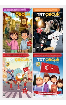 Trt Çocuk Dergi 4 Sayı Paketi Trt Çocuk Dergi 4 Sayı Paketi
