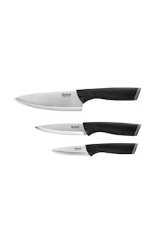 Tefal Comfort 3'lü Bıçak Seti Siyah Tefal Comfort 3'lü Bıçak Seti Siyah