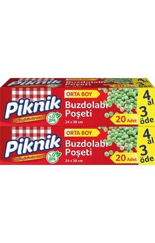 Piknik Buzdolabı Poşeti Orta Boy 20’li Piknik Buzdolabı Poşeti Orta Boy 20’li