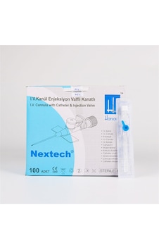 Nextech I.V Kanül Mavi İntraket (22G Branül) Anjiokat 100 Adet Nextech I.V Kanül Mavi İntraket (22G Branül) Anjiokat 100 Adet
